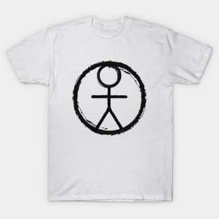 Man in the Circle T-Shirt